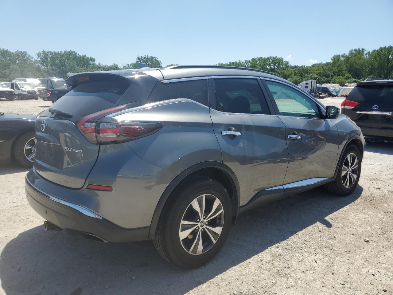 2021 Nissan Murano Sv grey null gas 5N1AZ2BS3MC132349 photo #4
