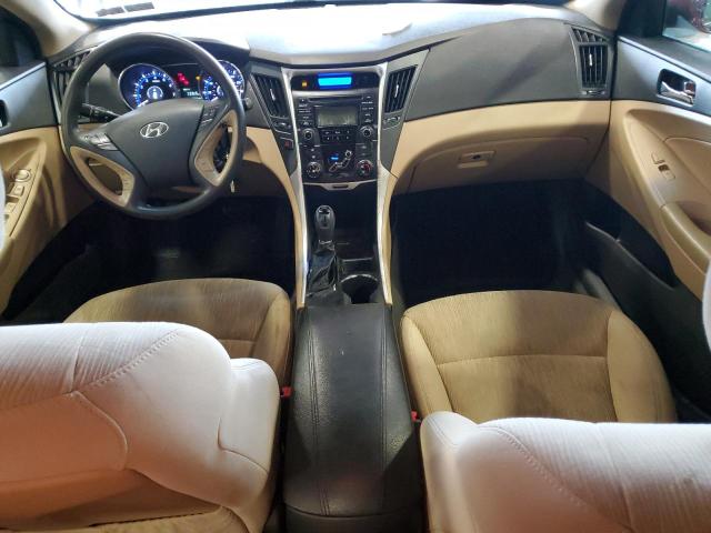  HYUNDAI SONATA 2013 Czerwony