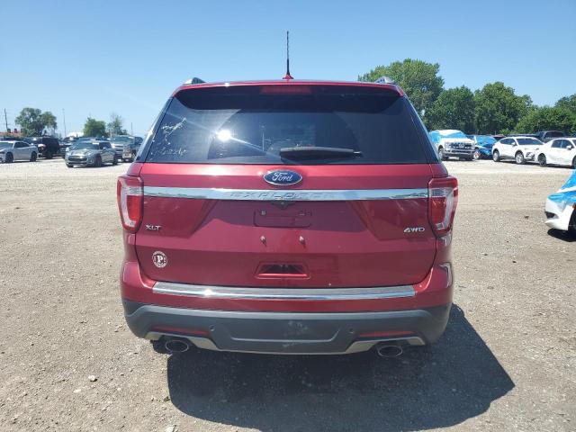 FORD EXPLORER 2018 Красный
