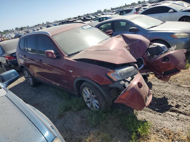  BMW X3 2013 Burgundy