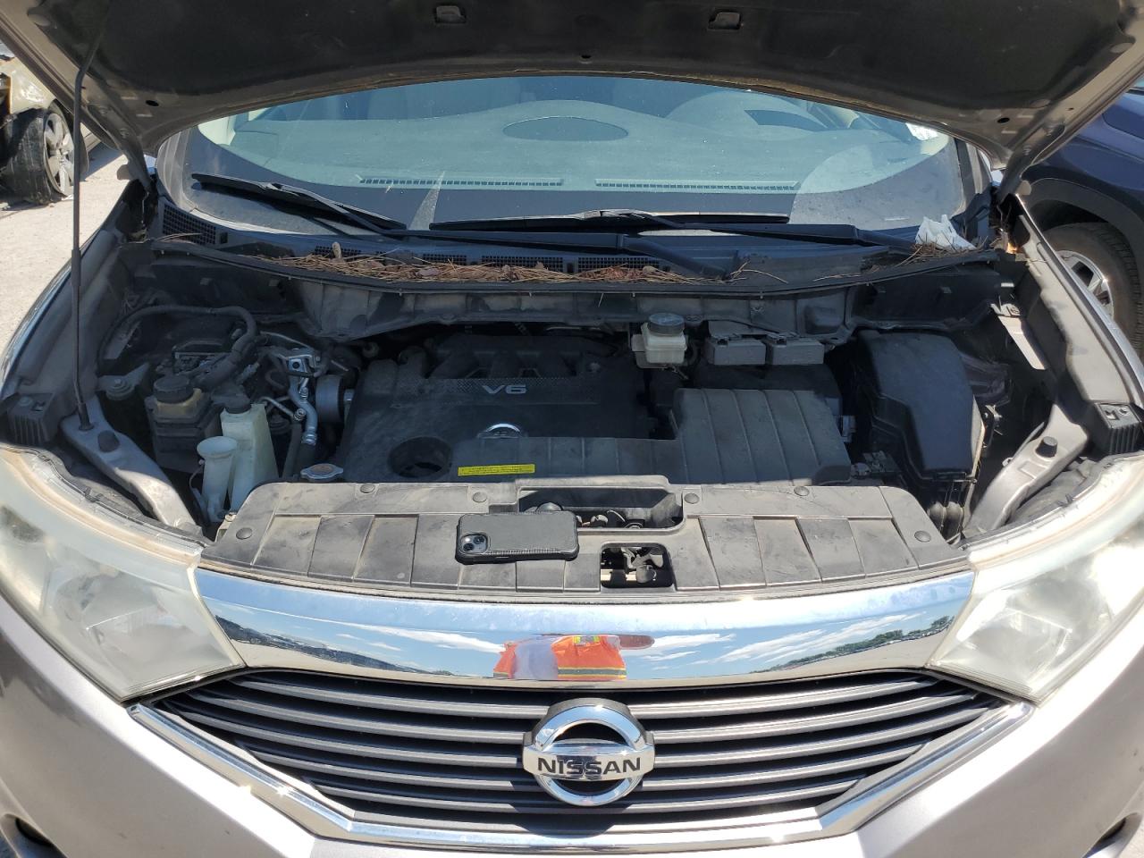 2011 Nissan Quest S VIN: JN8AE2KP2B9001679 Lot: 62957115