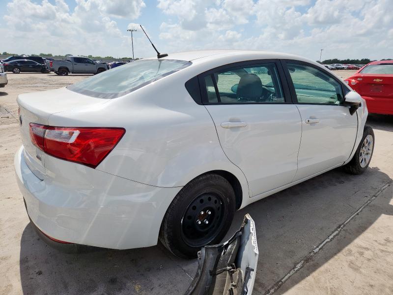  KIA RIO 2017 White