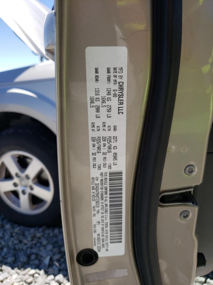 2009 Dodge Journey Se VIN: 3D4GG47B49T236310 Lot: 64384385