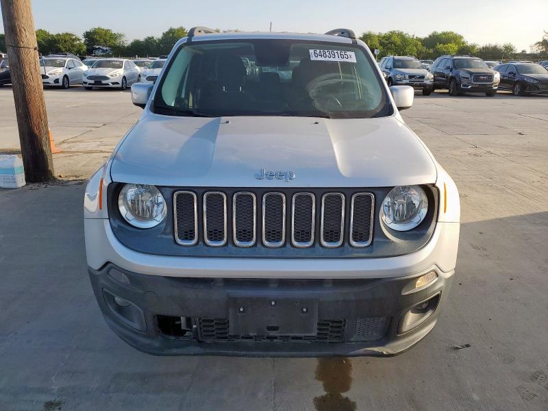 Parquets JEEP RENEGADE 2016 Srebrny