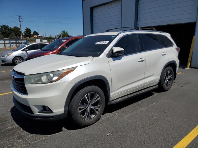 Parquets TOYOTA HIGHLANDER 2016 Biały