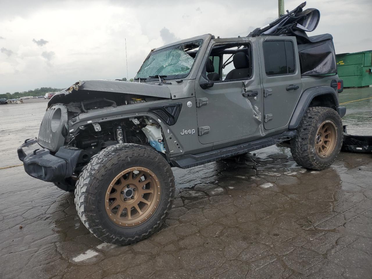 2021 Jeep Wrangler Unlimited Sport VIN: 1C4HJXDM4MW582323 Lot: 63880535