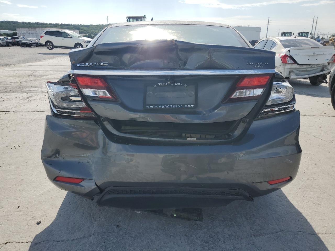 2013 Honda Civic Lx VIN: 2HGFB2F57DH598450 Lot: 66197965