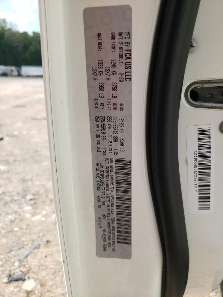2020 Dodge Journey Crossroad VIN: 3C4PDCGB0LT212710 Lot: 63944535