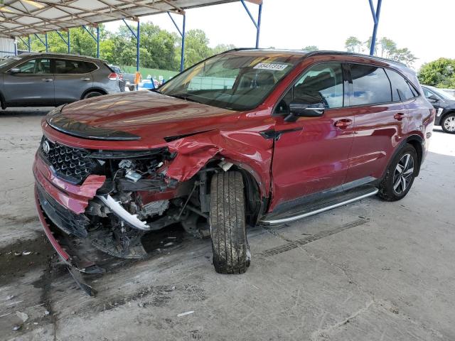  KIA SORENTO 2021 Красный