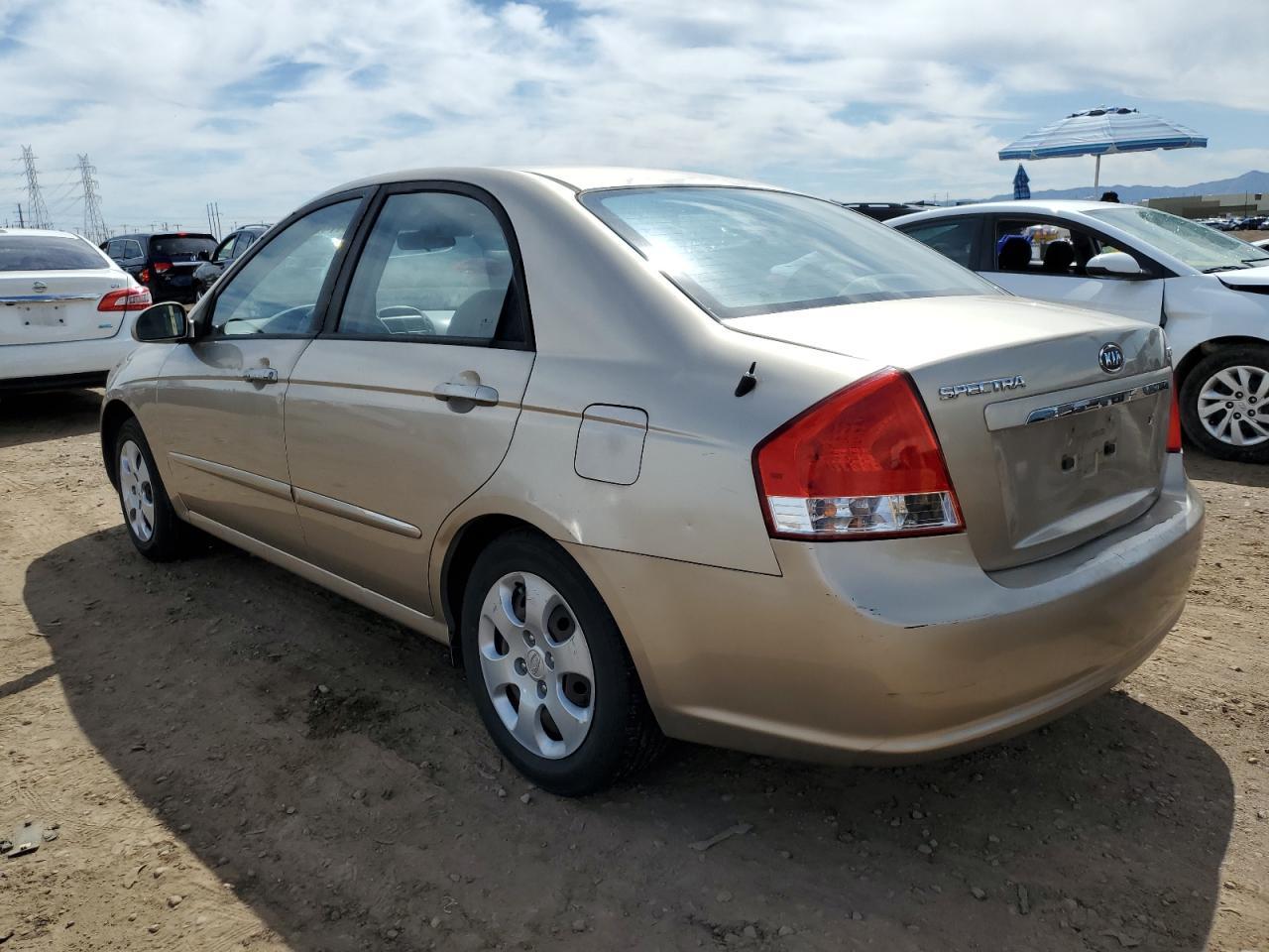 2009 Kia Spectra Ex VIN: KNAFE222195618687 Lot: 66575235