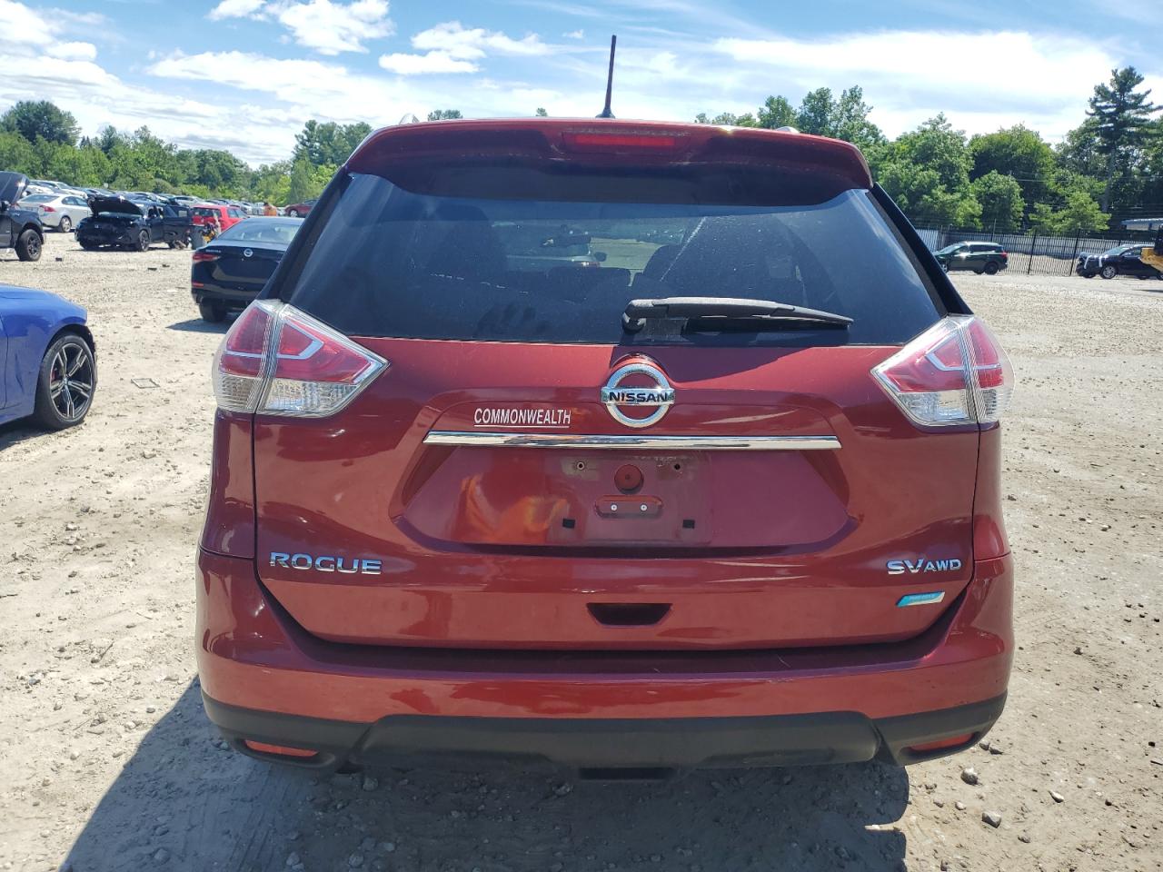 2014 Nissan Rogue S VIN: 5N1AT2MVXEC754215 Lot: 65067435