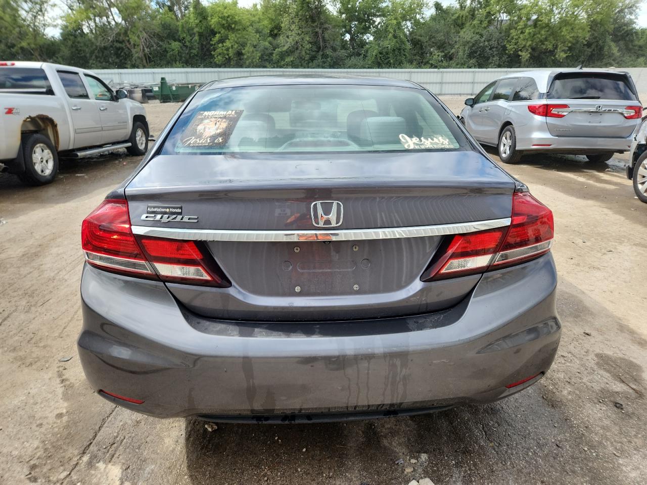 2014 Honda Civic Lx VIN: 19XFB2F50EE018953 Lot: 64834905