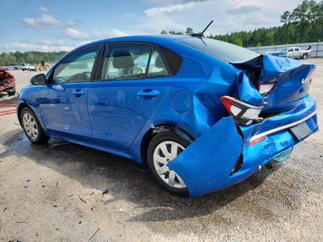  KIA RIO 2022 Синий