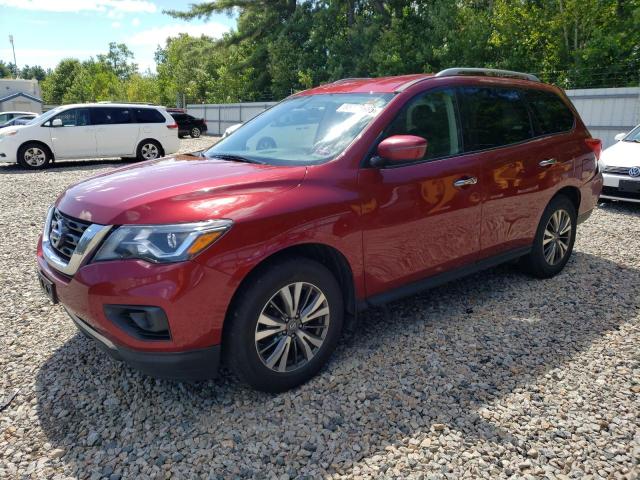  NISSAN PATHFINDER 2018 Czerwony