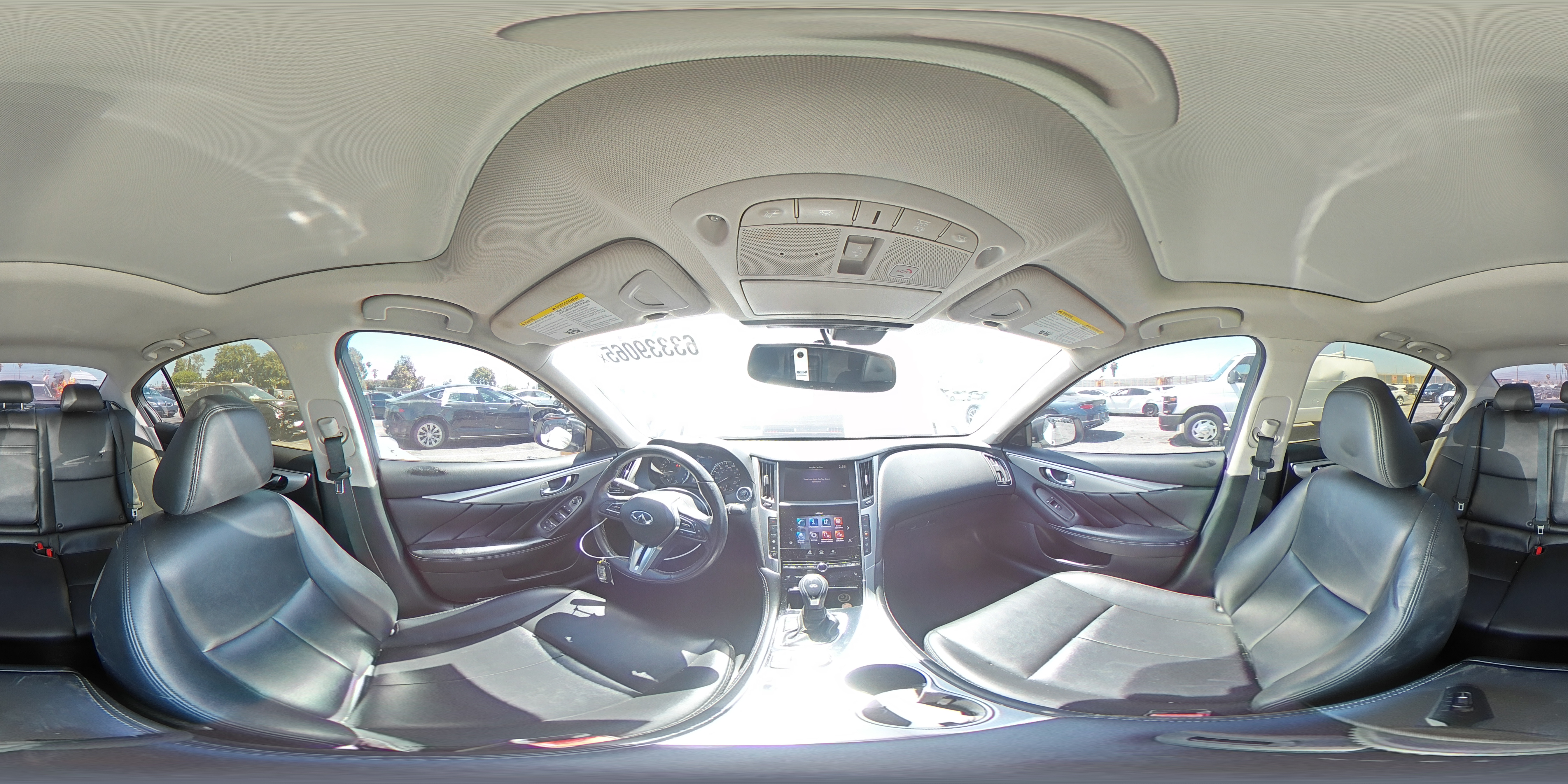 2021 Infiniti Q50 Luxe VIN: JN1EV7BP6MM702111 Lot: 63339065