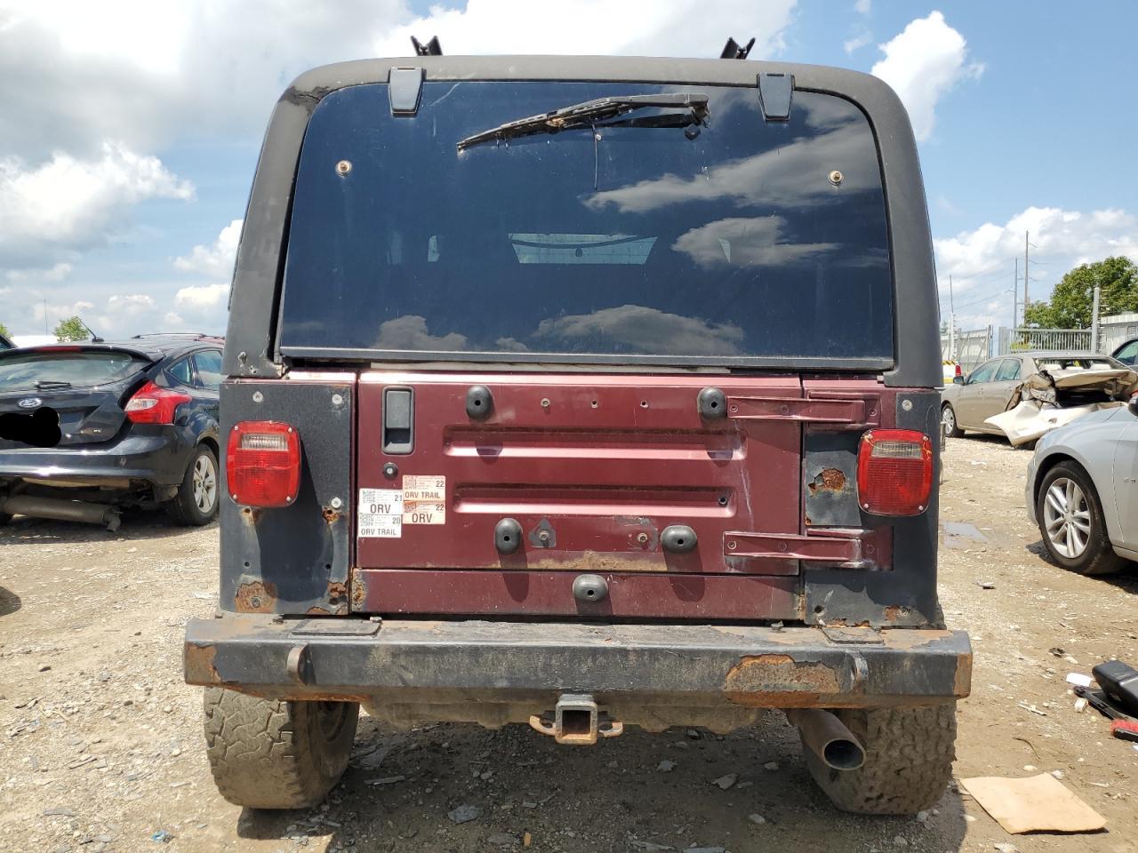 2002 Jeep Wrangler / Tj X VIN: 1J4FA39SX2P732881 Lot: 64451185