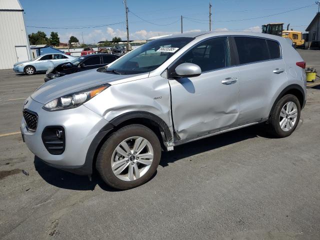 Паркетники KIA SPORTAGE 2017 Серебристый