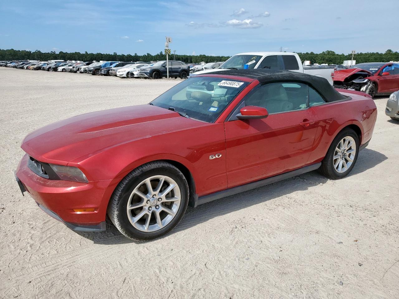 2011 Ford Mustang Gt VIN: 1ZVBP8FF0B5158906 Lot: 66490875