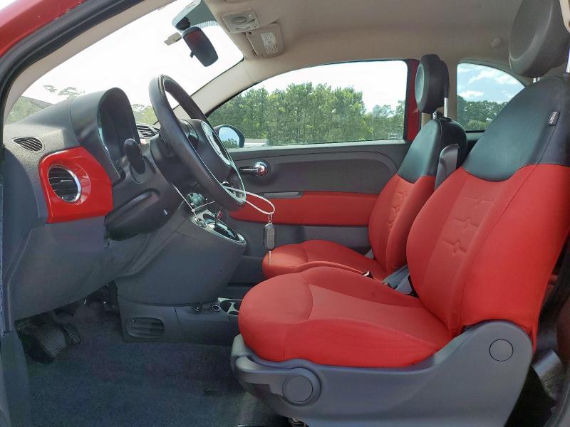  FIAT 500 2014 Czerwony