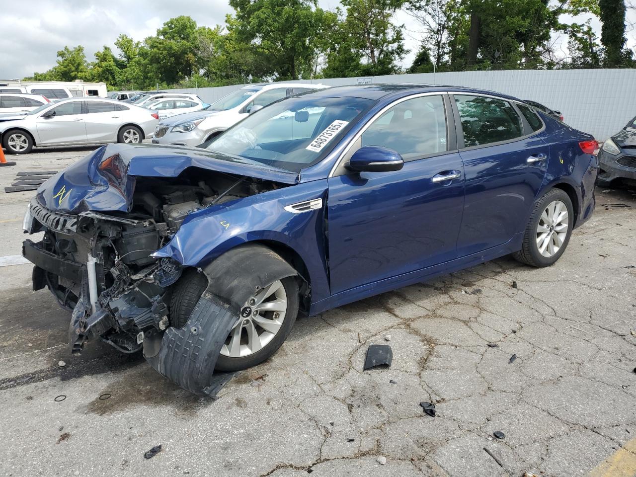 2017 Kia Optima Lx VIN: 5XXGT4L37HG162995 Lot: 64873165