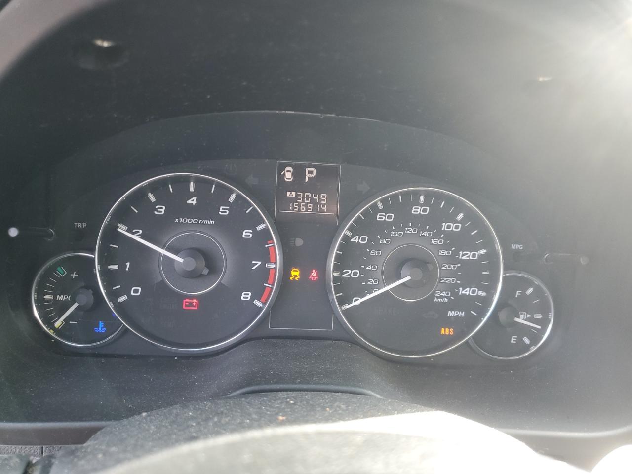2012 Subaru Legacy 2.5I VIN: 4S3BMBA6XC3037006 Lot: 62278955