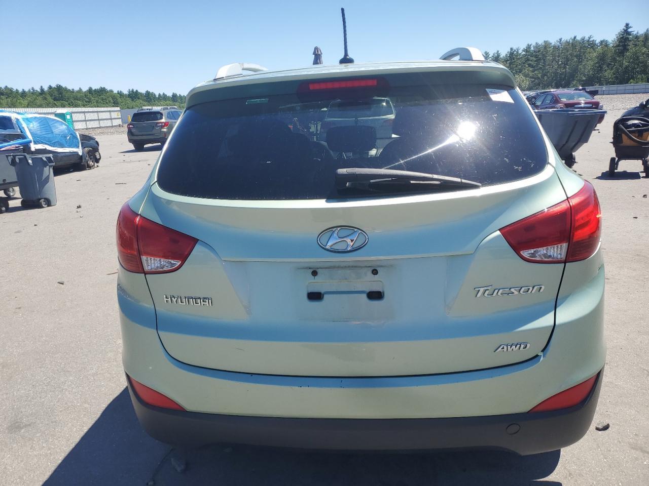 2013 Hyundai Tucson Gls VIN: KM8JUCAC0DU556015 Lot: 64611485