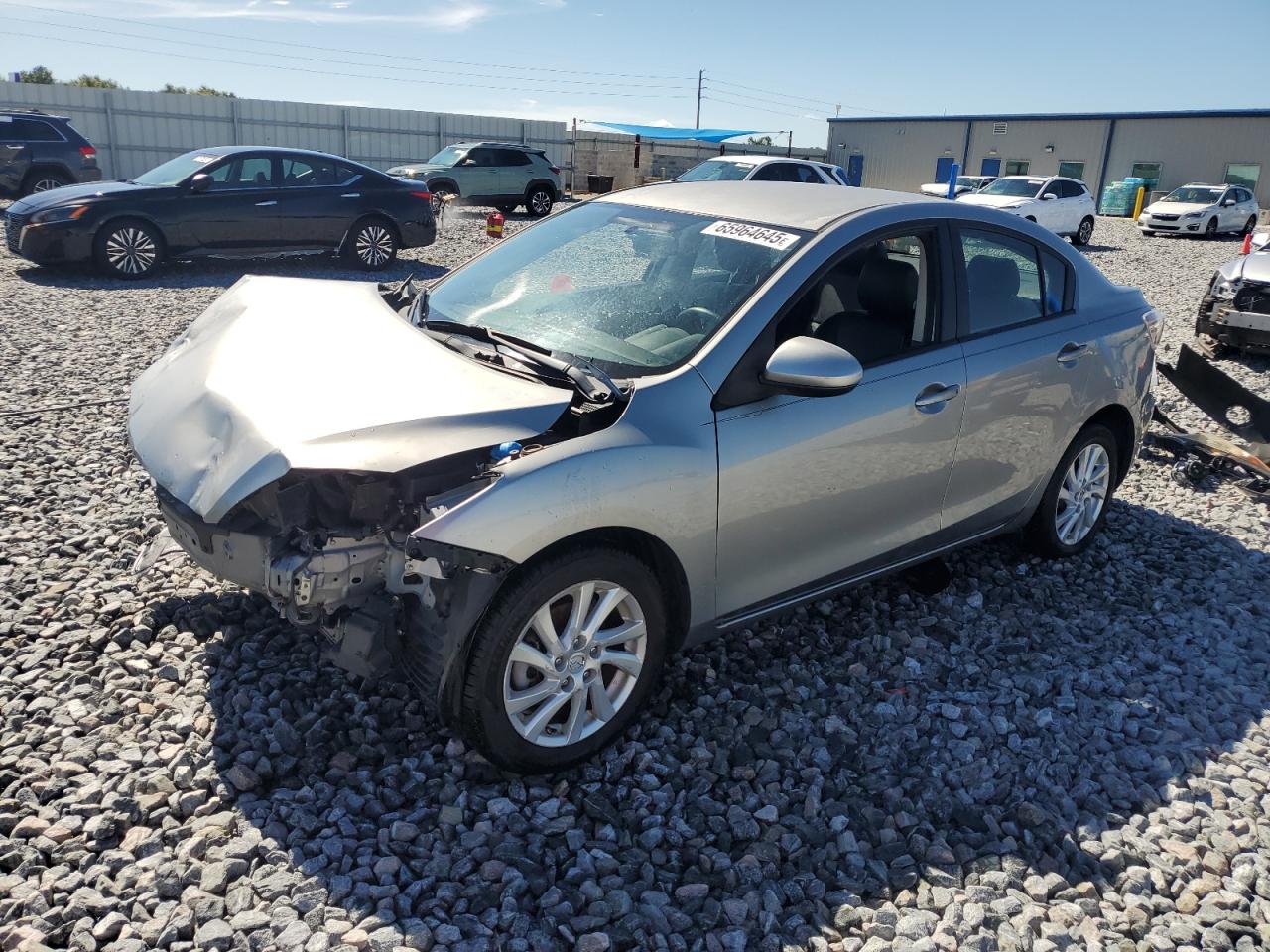 2012 Mazda 3 I VIN: JM1BL1V7XC1563664 Lot: 65964645