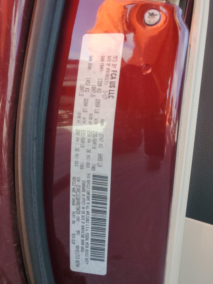 2017 Chrysler Pacifica Touring L Plus VIN: 2C4RC1EG6HR679459 Lot: 65276035
