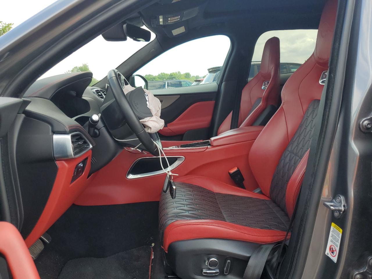 2019 Jaguar F-Pace Svr VIN: SADCZ2EE8KA606005 Lot: 63608455