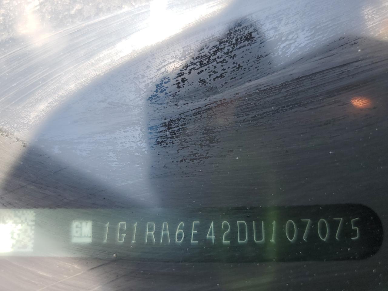 2013 Chevrolet Volt VIN: 1G1RA6E42DU107075 Lot: 66332675