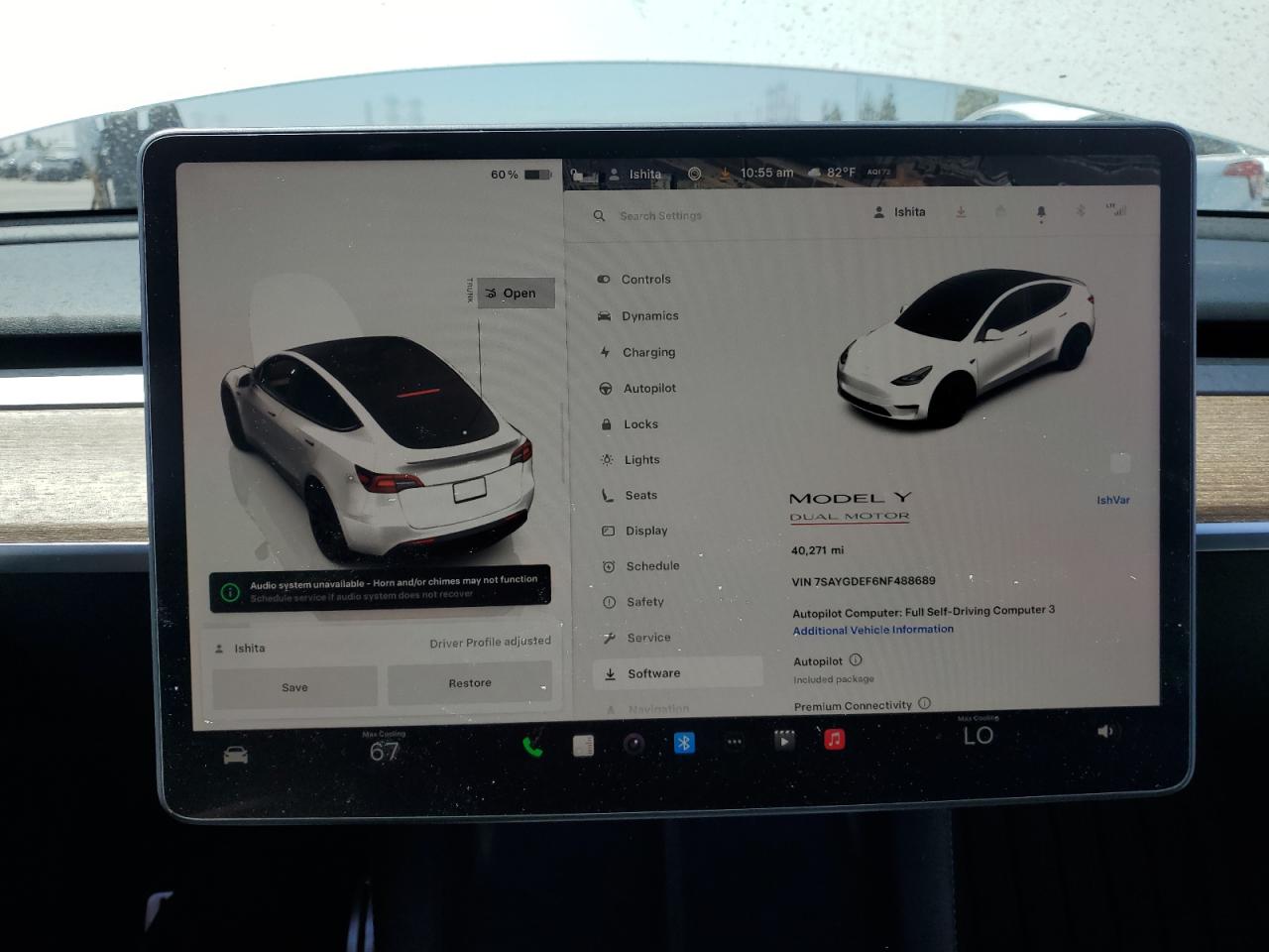 2022 Tesla Model Y VIN: 7SAYGDEF6NF488689 Lot: 63066545