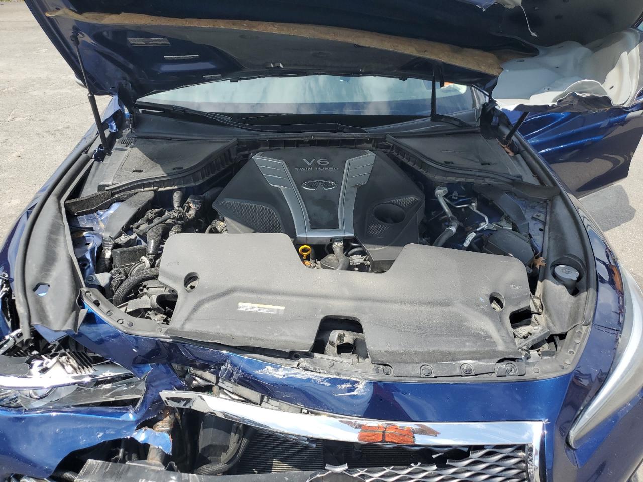 2016 Infiniti Q50 Red Sport 400 VIN: JN1FV7AR2GM450840 Lot: 63629765