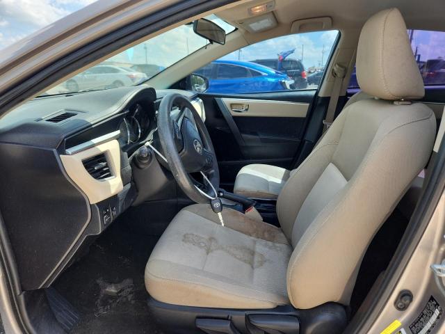  TOYOTA COROLLA 2016 tan