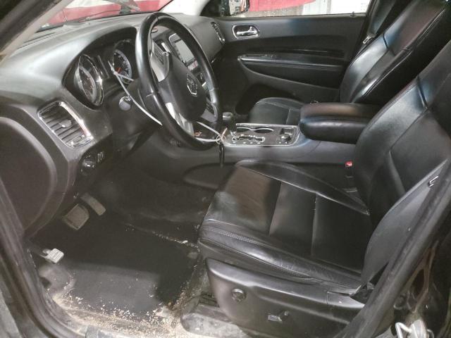  DODGE DURANGO 2012 Черный
