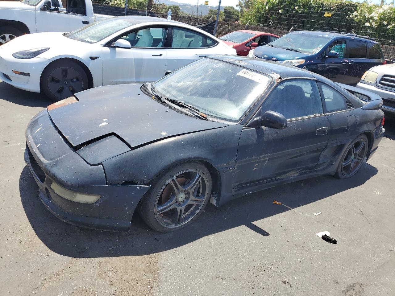 1992 Toyota Mr2 Sport Roof VIN: JT2SW21N9N0017182 Lot: 66778955