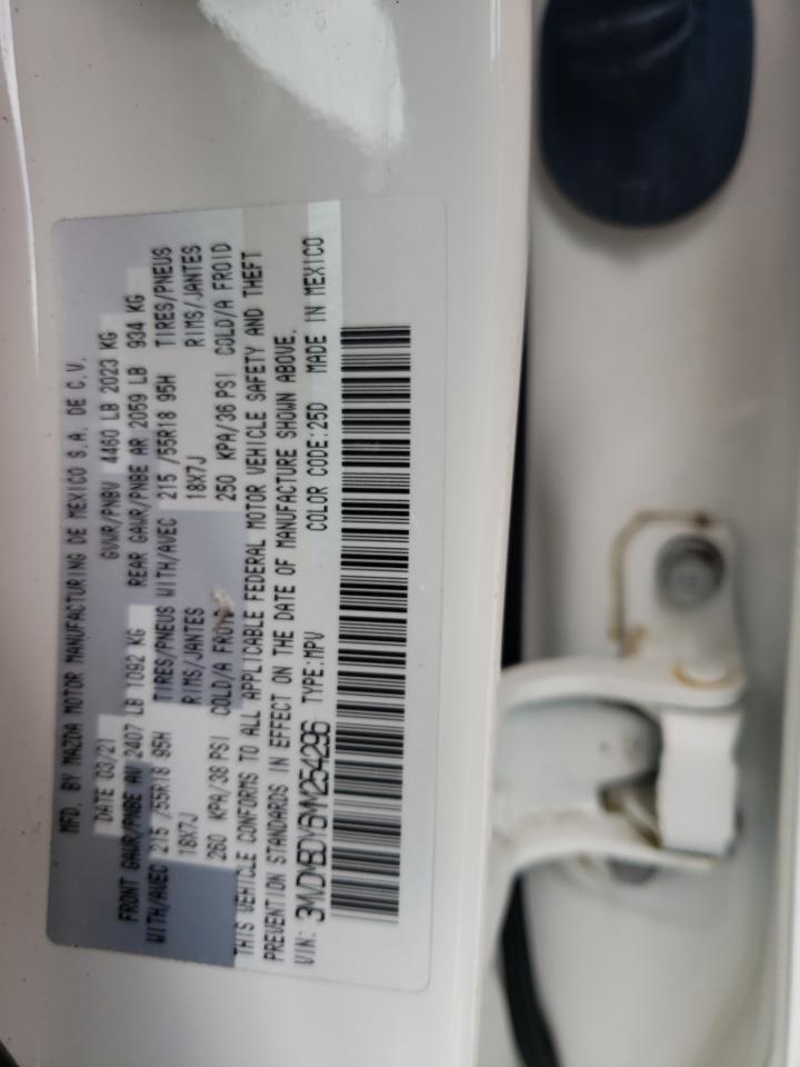 2021 Mazda Cx-30 Premium VIN: 3MVDMBDY6MM254296 Lot: 64570495