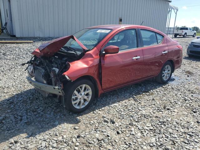  NISSAN VERSA 2017 Maroon