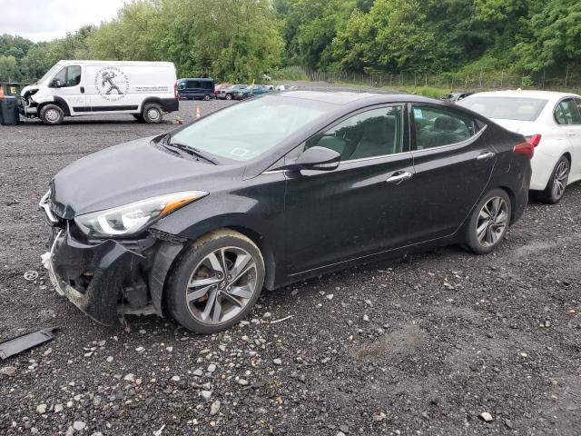 Sedans HYUNDAI ELANTRA 2014 Czarny