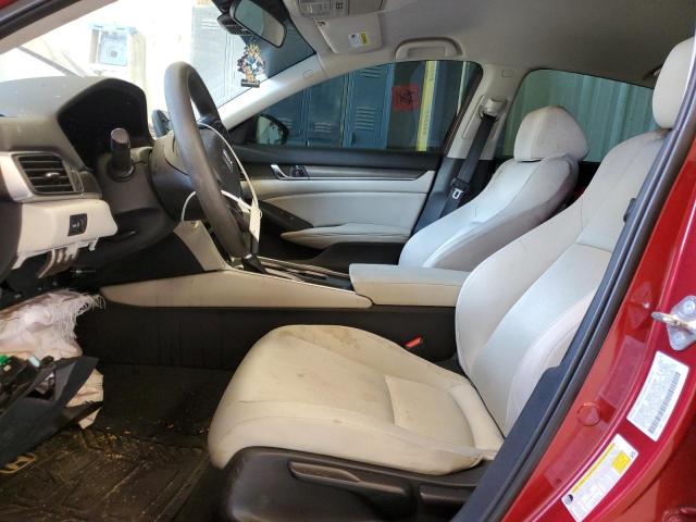  HONDA ACCORD 2018 Czerwony