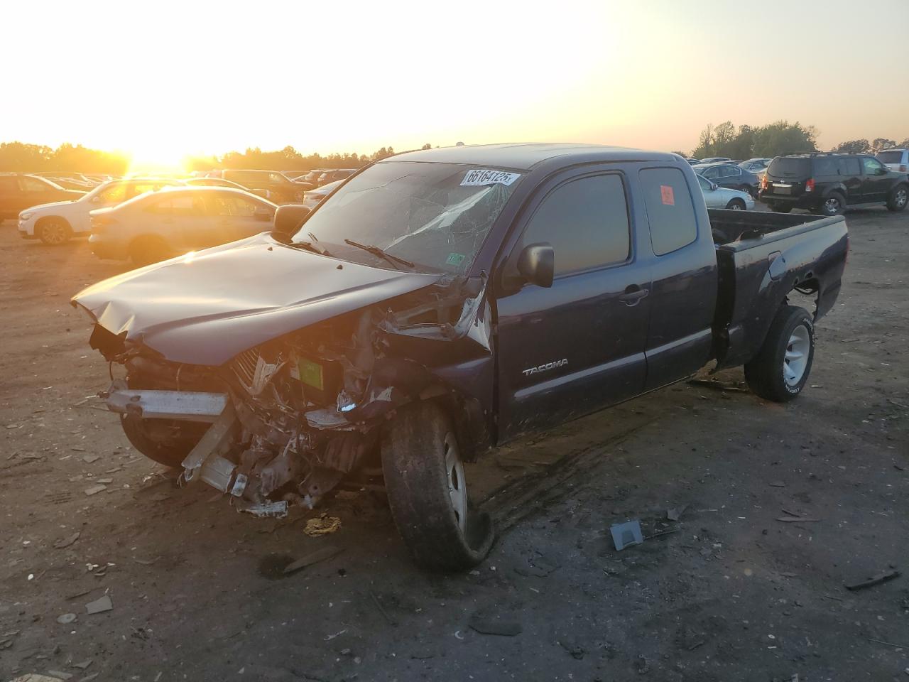 2008 Toyota Tacoma Access Cab VIN: 5TEUX42N98Z558146 Lot: 66164125