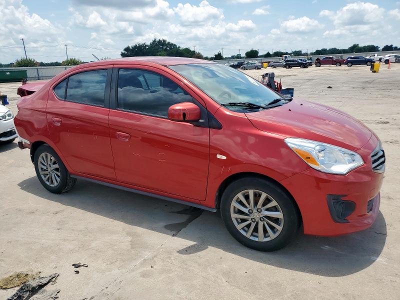  MITSUBISHI MIRAGE 2019 Czerwony