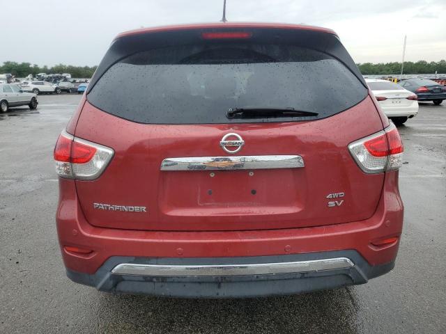  NISSAN PATHFINDER 2013 Червоний
