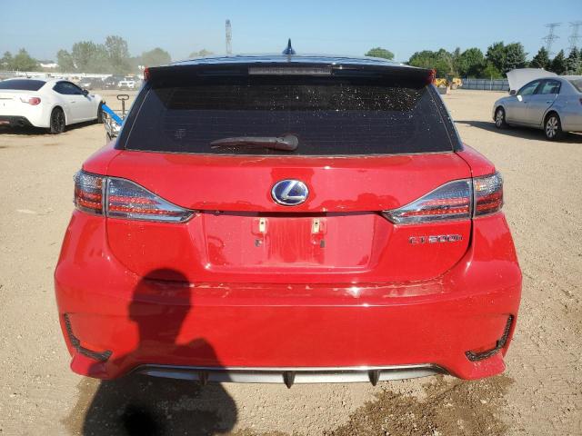 LEXUS CT 200 2014 Червоний