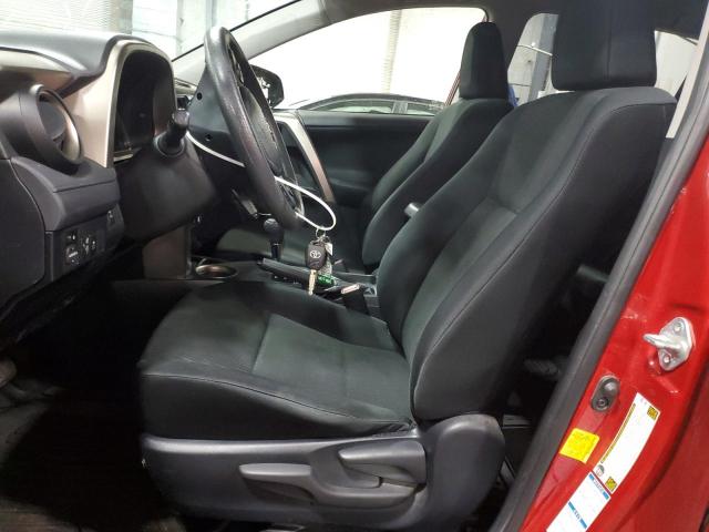  TOYOTA RAV4 2015 Czerwony