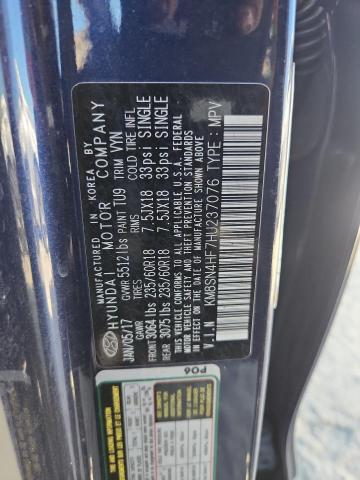 Фото: KM8SN4HF7HU237076