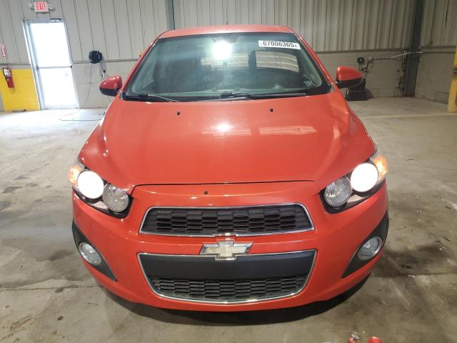 Hatchbacks CHEVROLET SONIC 2012 Pomarańczowy