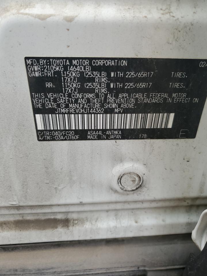 2017 Toyota Rav4 Xle VIN: JTMRFREV0HJ144362 Lot: 65919615