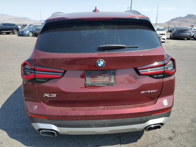  BMW X3 2022 Бургунди