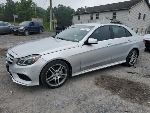 Sedans MERCEDES-BENZ E-CLASS 2016 Srebrny