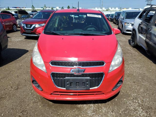Hatchbacks CHEVROLET SPARK 2013 Czerwony